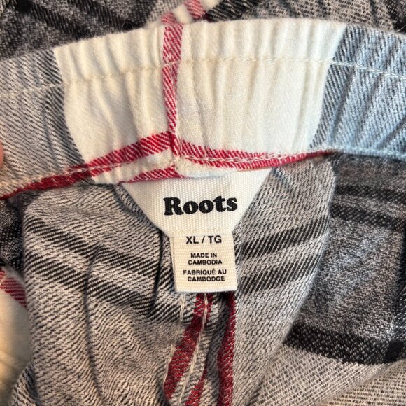 NWOT Roots Plaid Pajama Set - Picture 6 of 8